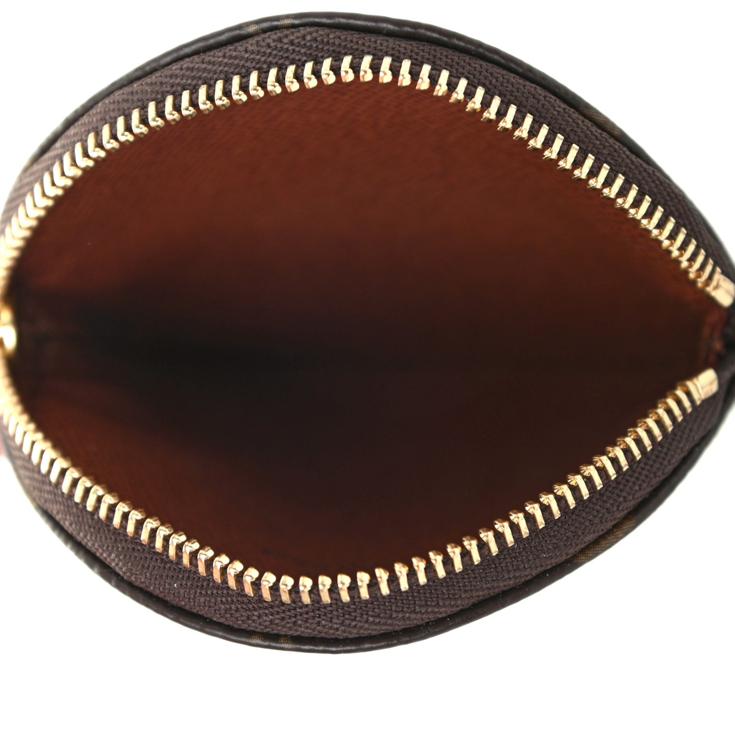 Monogram Round Coin Purse