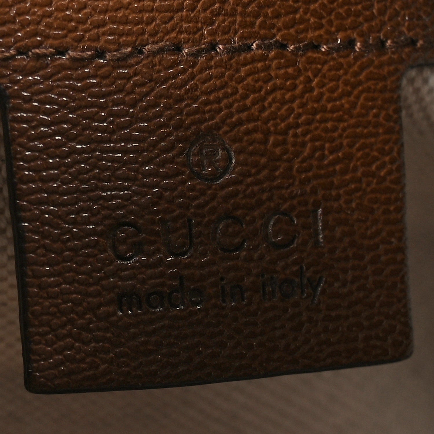Gucci Monogram Calfskin Large Horsebit 1955 Tote Bag Beige Brown Sugar 6 of 13