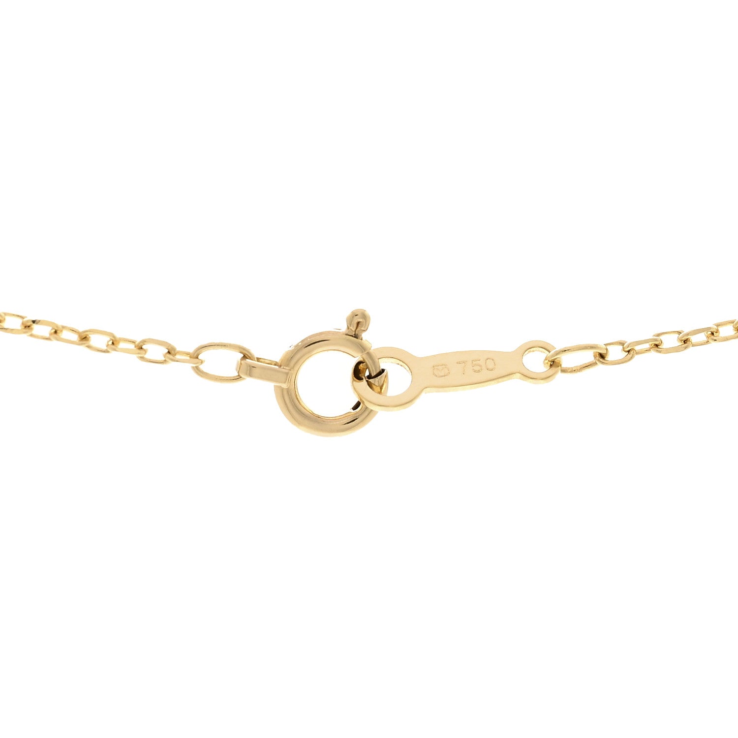 Mikimoto 18K Yellow Gold Akoya Cultured Pearl 7-7.5mm Pendant Necklace 4 of 4