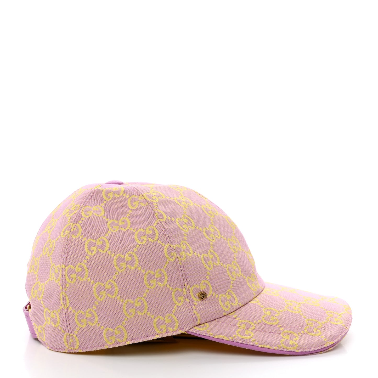 Monogram New GG Baseball Hat XS Lilac Yellow