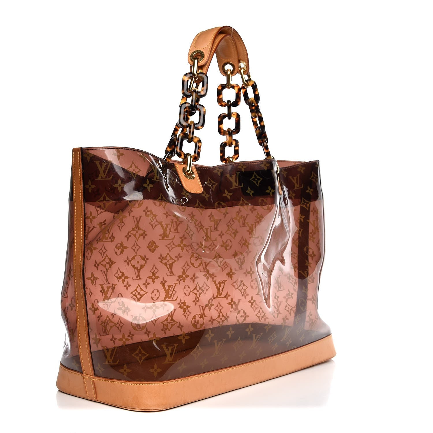 Louis Vuitton Vinyl Cabas Sac Ambre GM 3 of 9