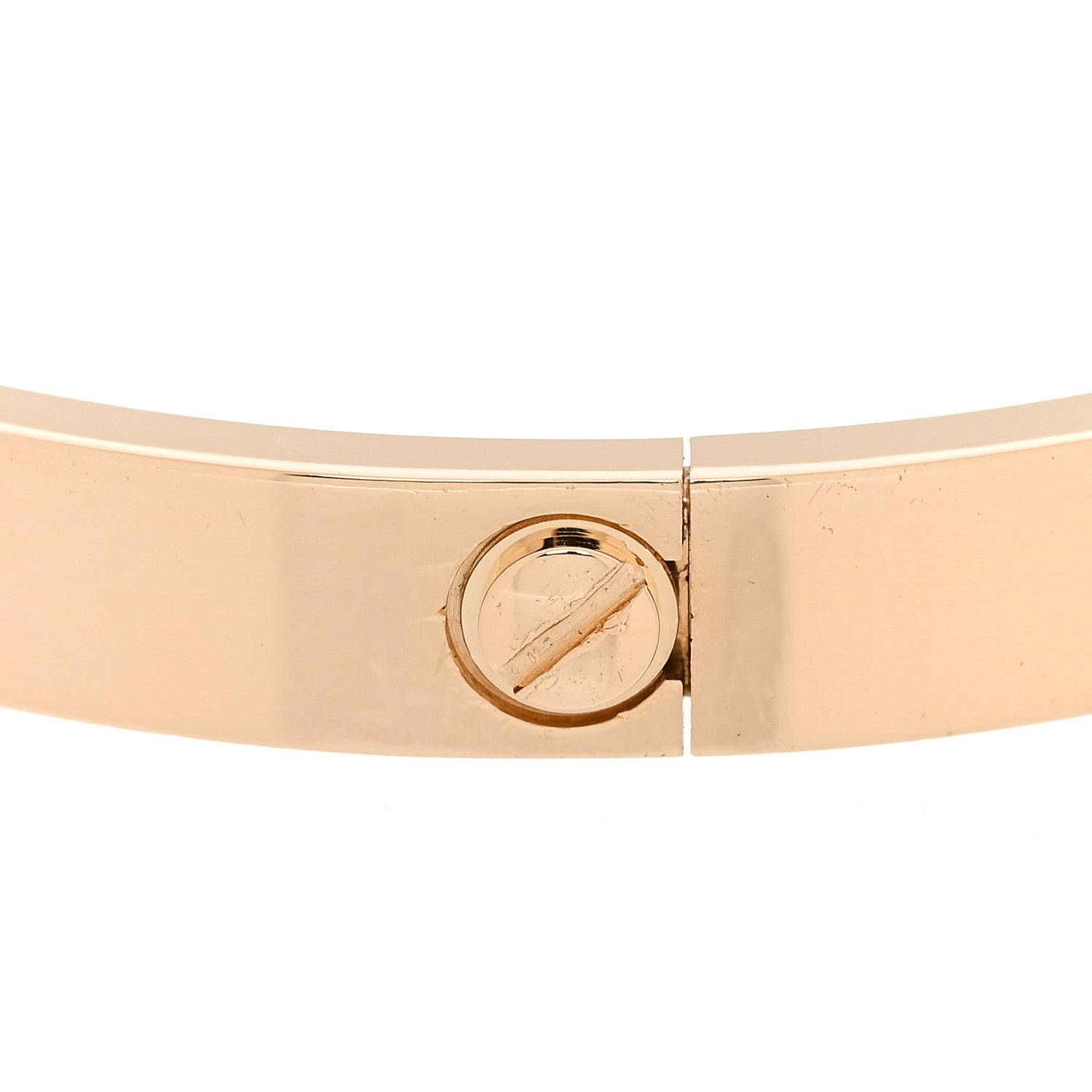 Cartier 18K Yellow Gold LOVE Bracelet 19 5 of 8