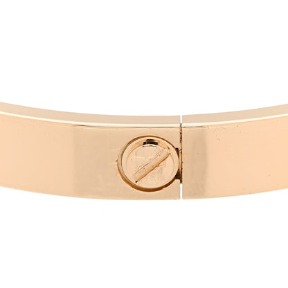 Cartier 18K Yellow Gold LOVE Bracelet 19 5 of 8