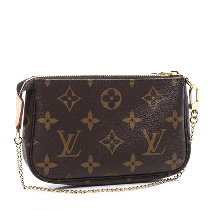 Louis Vuitton Monogram Mini Pochette Accessories 2 of 9