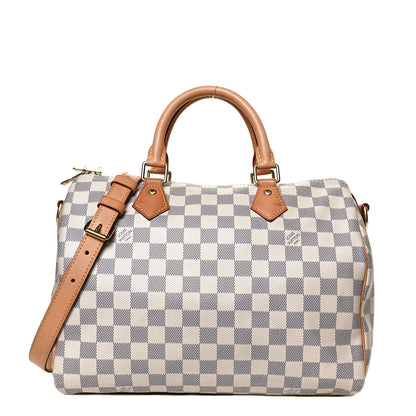 Louis Vuitton Damier Azur Speedy Bandouliere 30 1 of 10