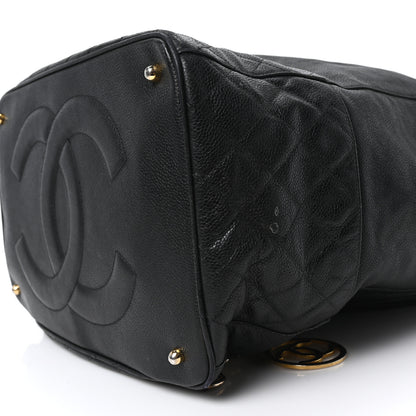 Chanel Caviar Quilted Drawstring Backpack Black 12 of 12