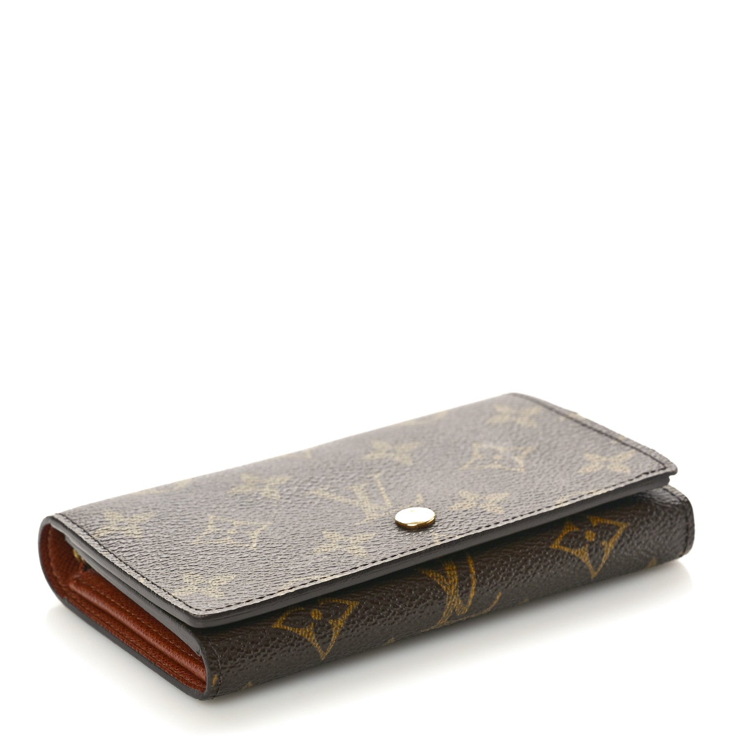 Louis Vuitton Monogram Porte-Monnaie Tresor Wallet 4 of 9