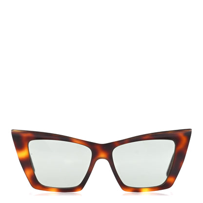 Saint Laurent Acetate SL 372 Cat Eye Sunglasses Havana Green 2 of 8