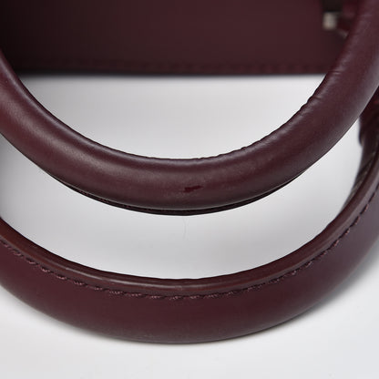 Alexander Wang Lizard Embossed Small Liner Tote Oxblood 9 of 9