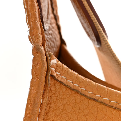 Hermes Taurillon Clemence Vespa GM Natural Sable 11 of 13