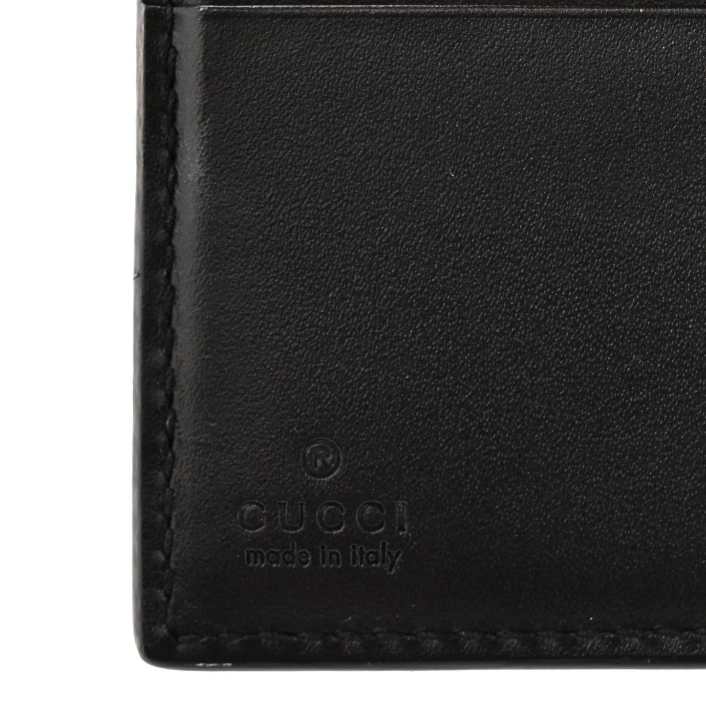 Guccissima Interlocking G French Wallet Black