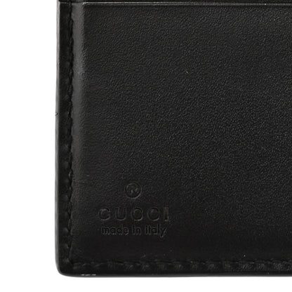 Gucci Guccissima Interlocking G French Wallet Black 6 of 7