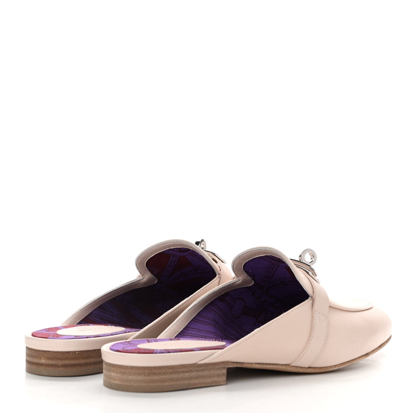 Goatskin Oz Mules 37 Blanc Poros