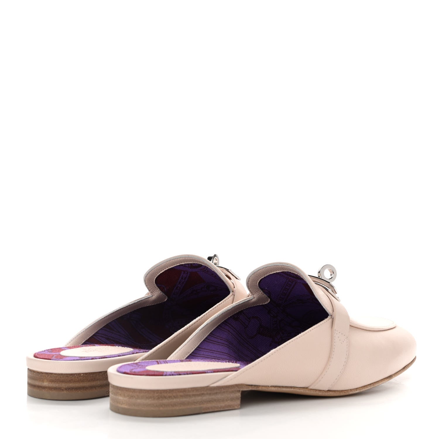 Hermes Goatskin Oz Mules 37 Blanc Poros 4 of 10
