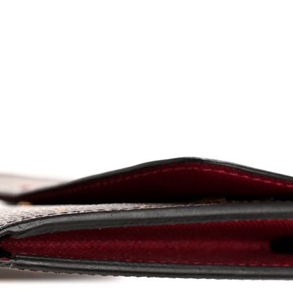 Louis Vuitton Monogram Emilie Wallet Fuchsia 8 of 9