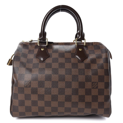 Louis Vuitton Damier Ebene Speedy 25 1 of 17