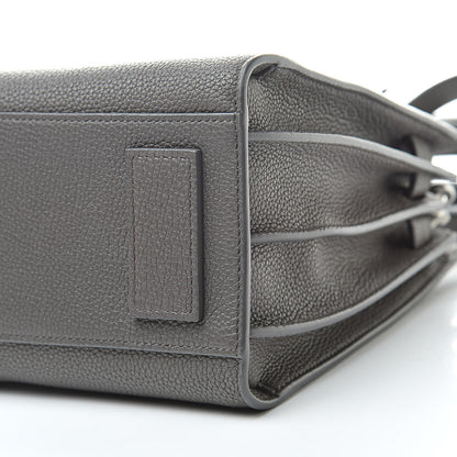 Saint Laurent Grained Calfskin Baby Sac De Jour Fog 12 of 12