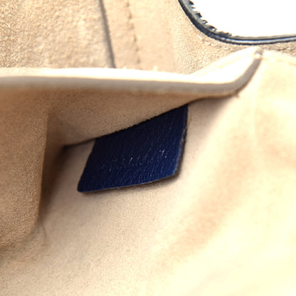 Chloe Grained Lambskin Mini Drew Shoulder Bag Royal Navy 6 of 9