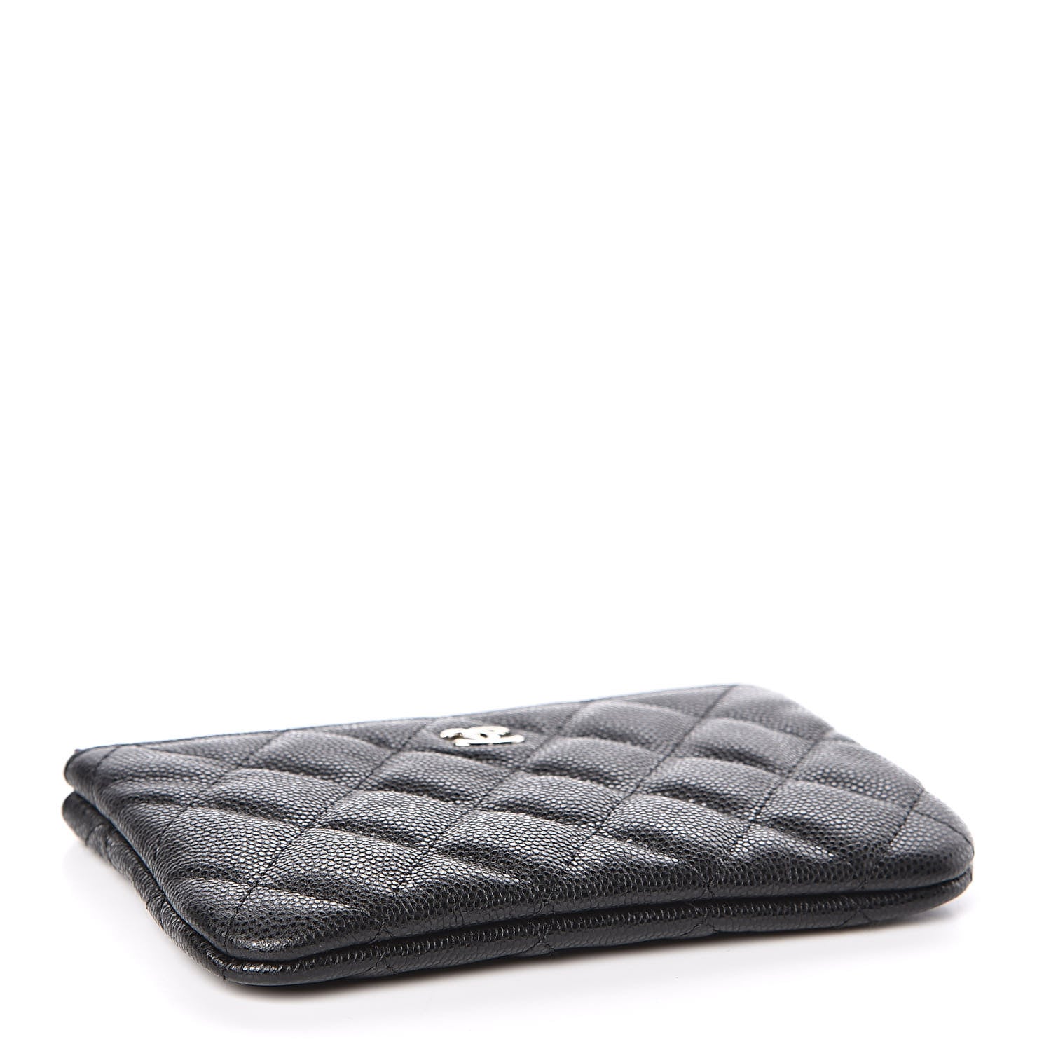 Chanel Caviar Quilted Small Cosmetic Case Black 4 of 8