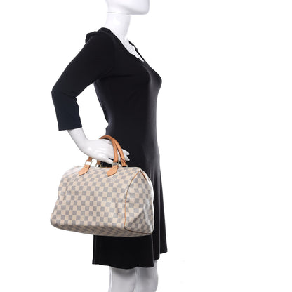 Louis Vuitton Damier Azur Speedy 30 2 of 12