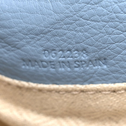 Loewe Calfskin Small Puzzle Bumbag Dusty Blue 7 of 12