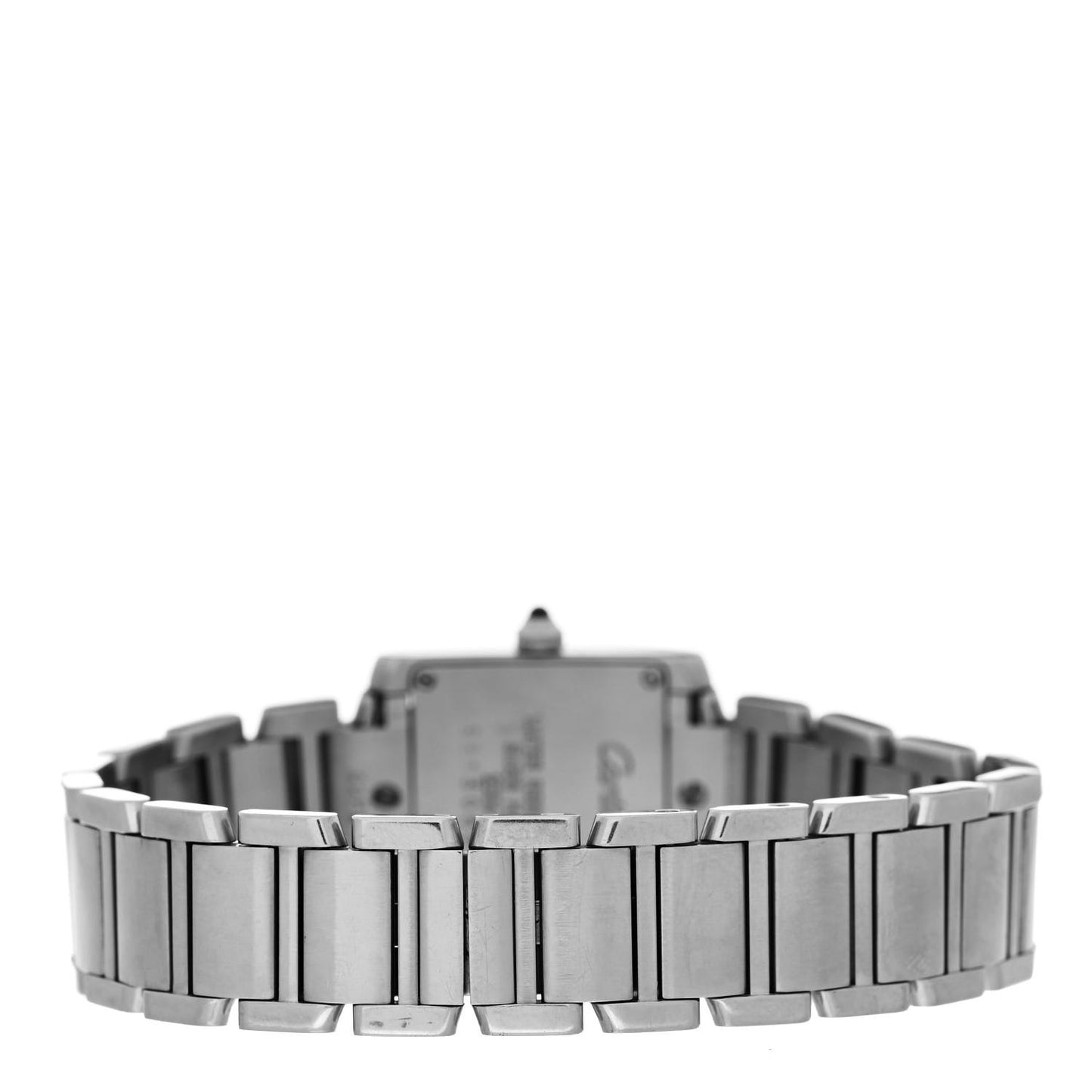 Stainless Steel 20mm Tank Francaise Quartz Watch