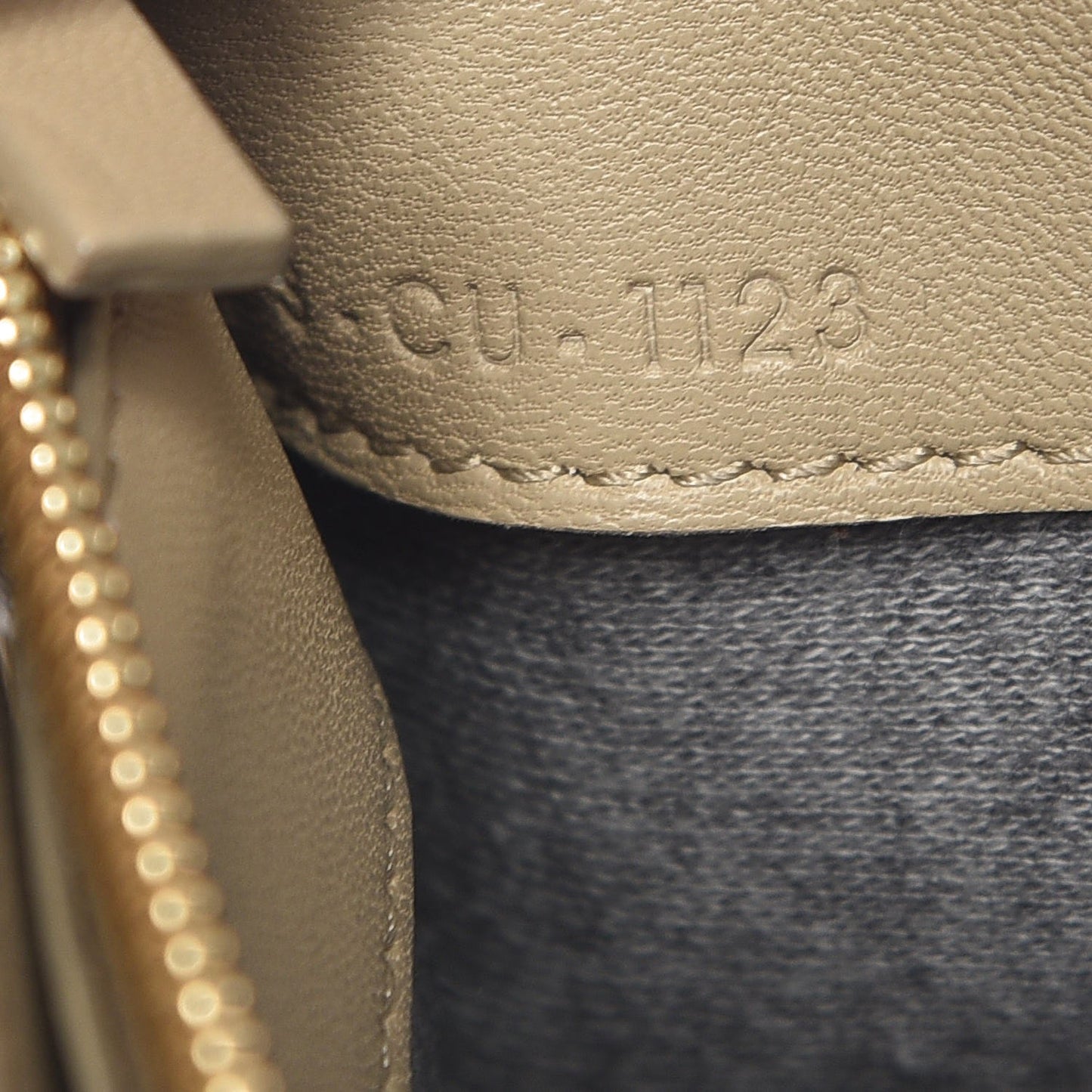 Lambskin Large Trio Crossbody Bag Beige
