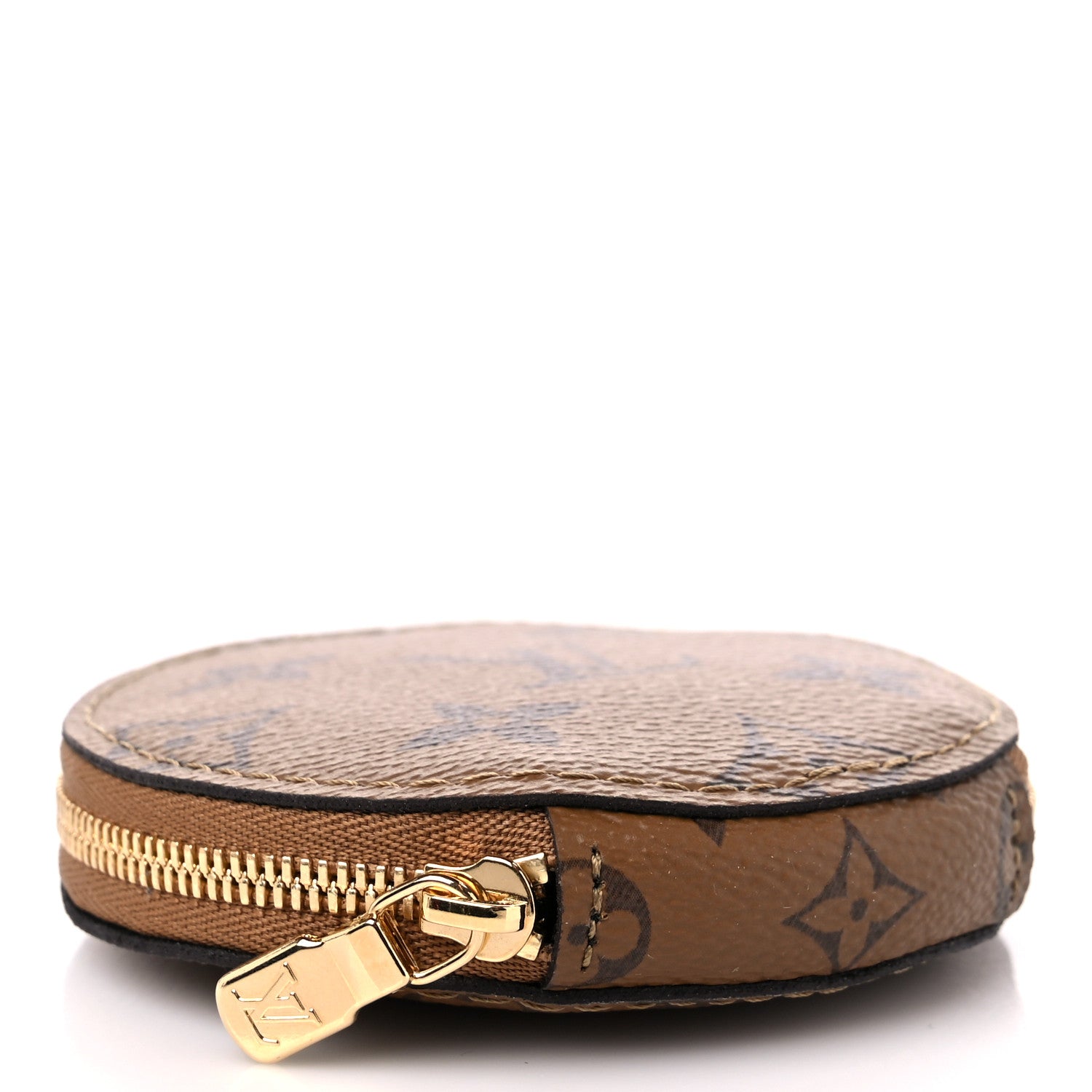 Louis Vuitton Reverse Monogram Bandouliere Round Coin Purse 4 of 8