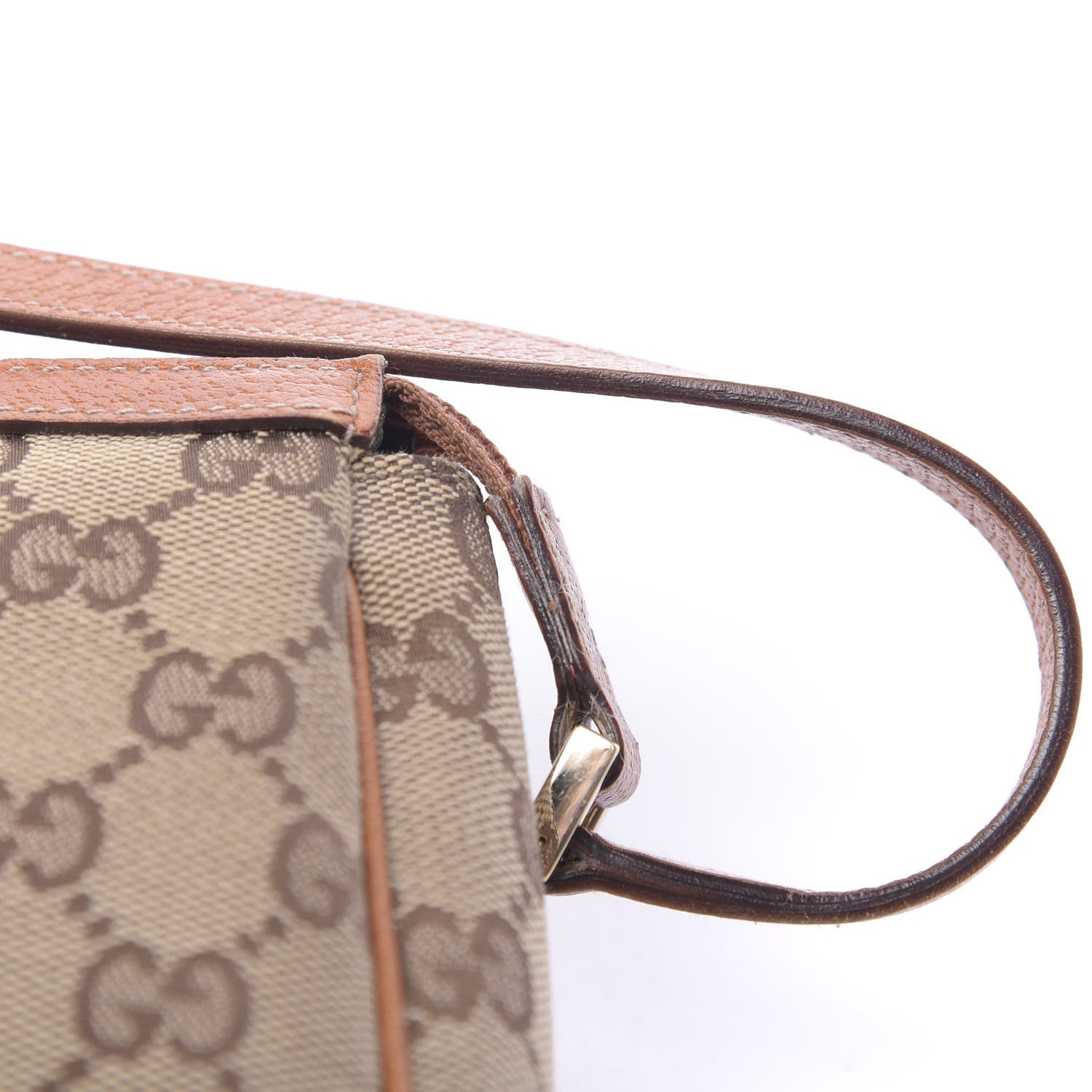 Gucci Monogram D Ring Cosmetic Case Light Brown 8 of 15