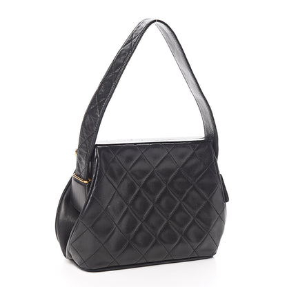 Chanel Lambskin Quilted Shoulder Bag Black 3 of 16
