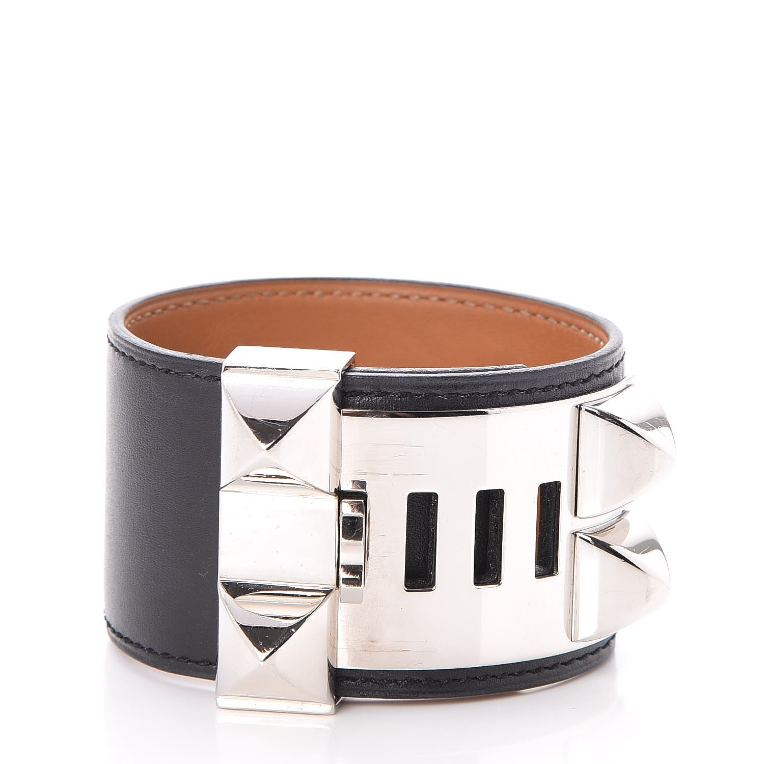 Hermes Chamonix Collier de Chien CDC Bracelet S Black 3 of 5