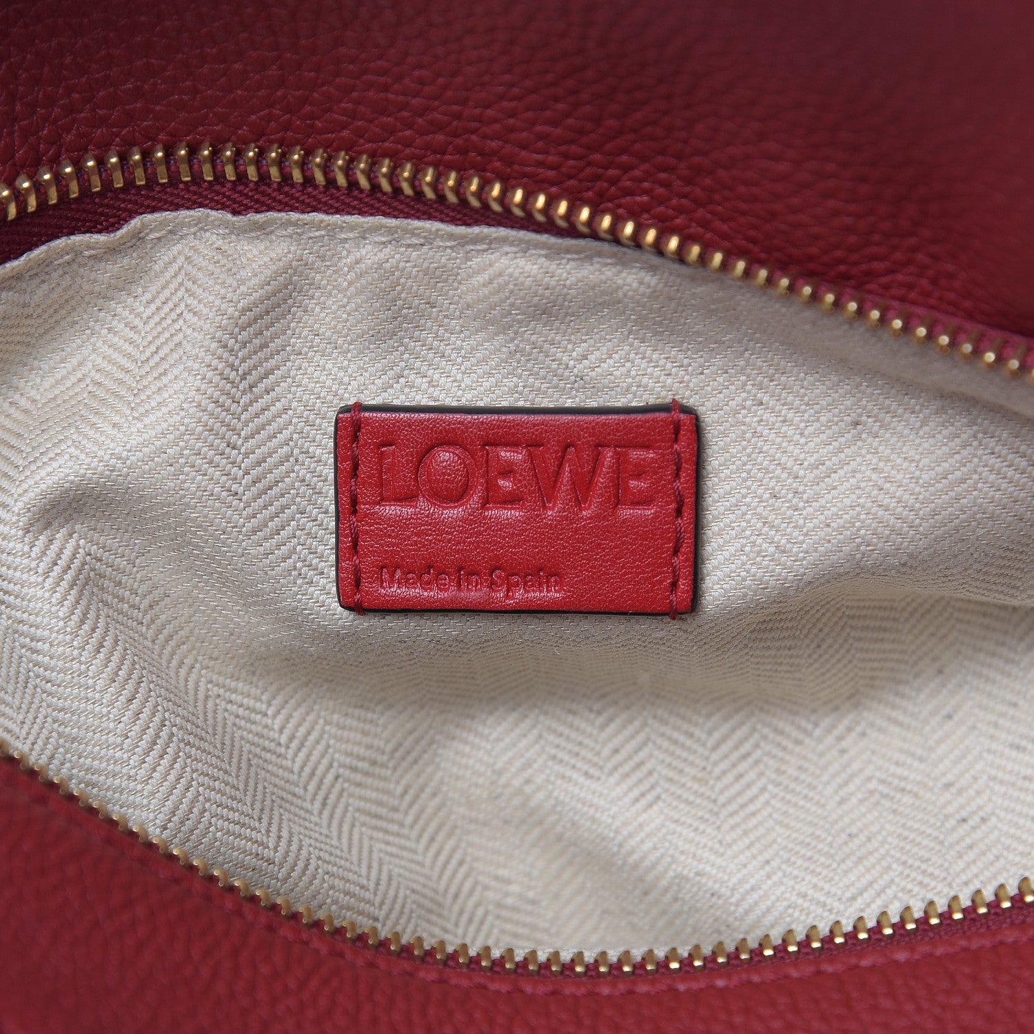 Loewe Calfskin Medium Puzzle Bag Rouge 6 of 11