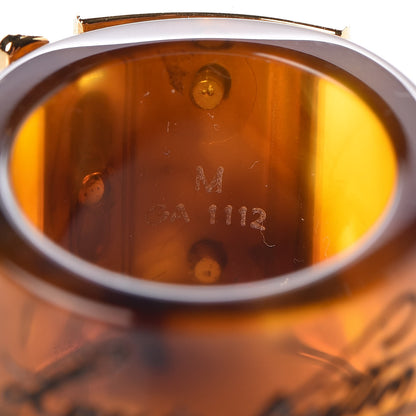 Louis Vuitton Lock Me Ring M Ecaille 4 of 5