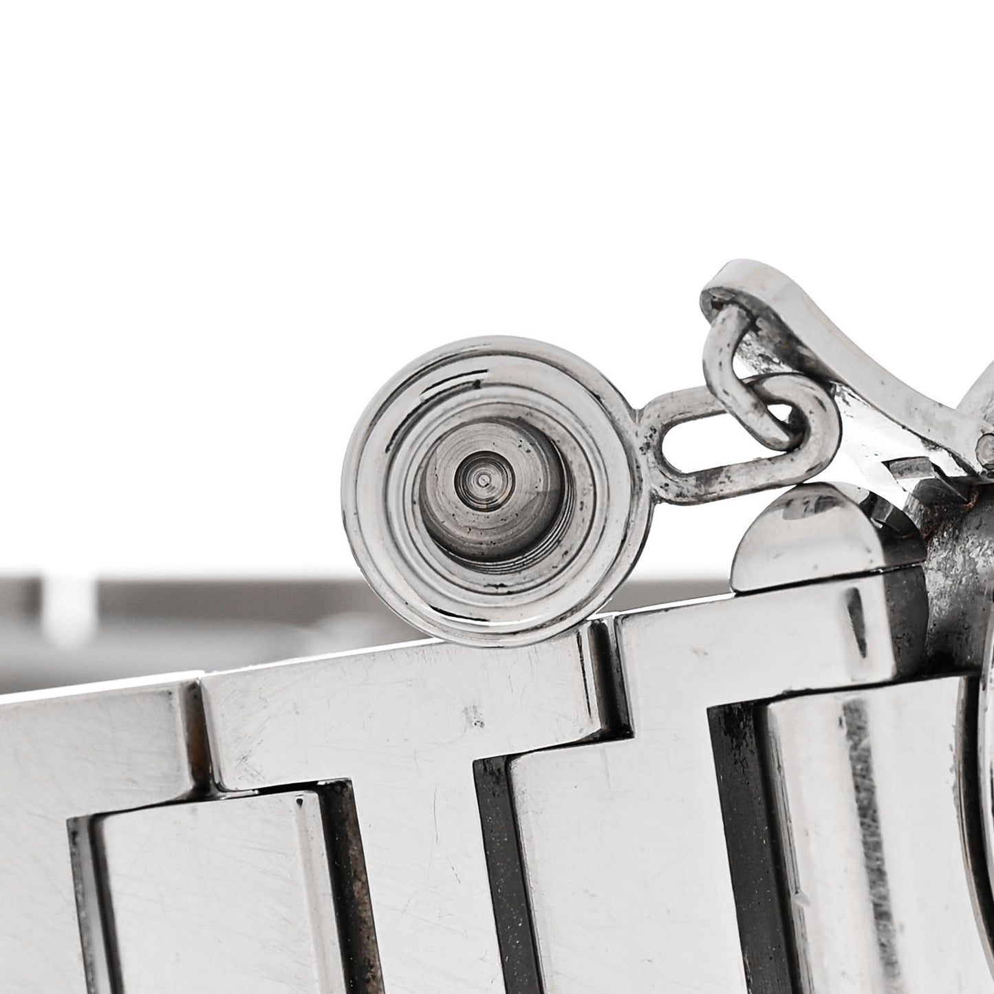 Stainless Steel 27mm Miss Pasha Quartz Watch Silver