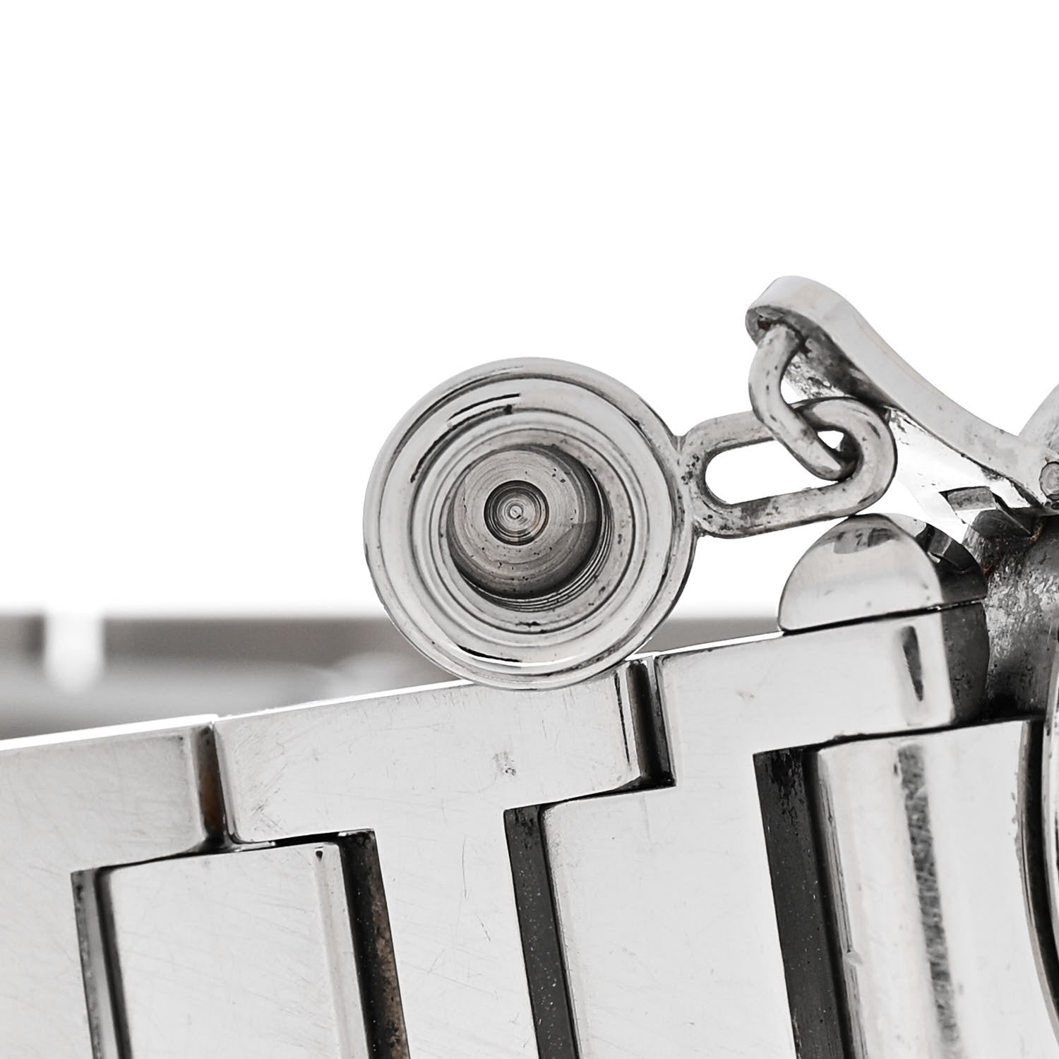 Cartier Stainless Steel 27mm Miss Pasha Quartz Watch Silver 5 of 5