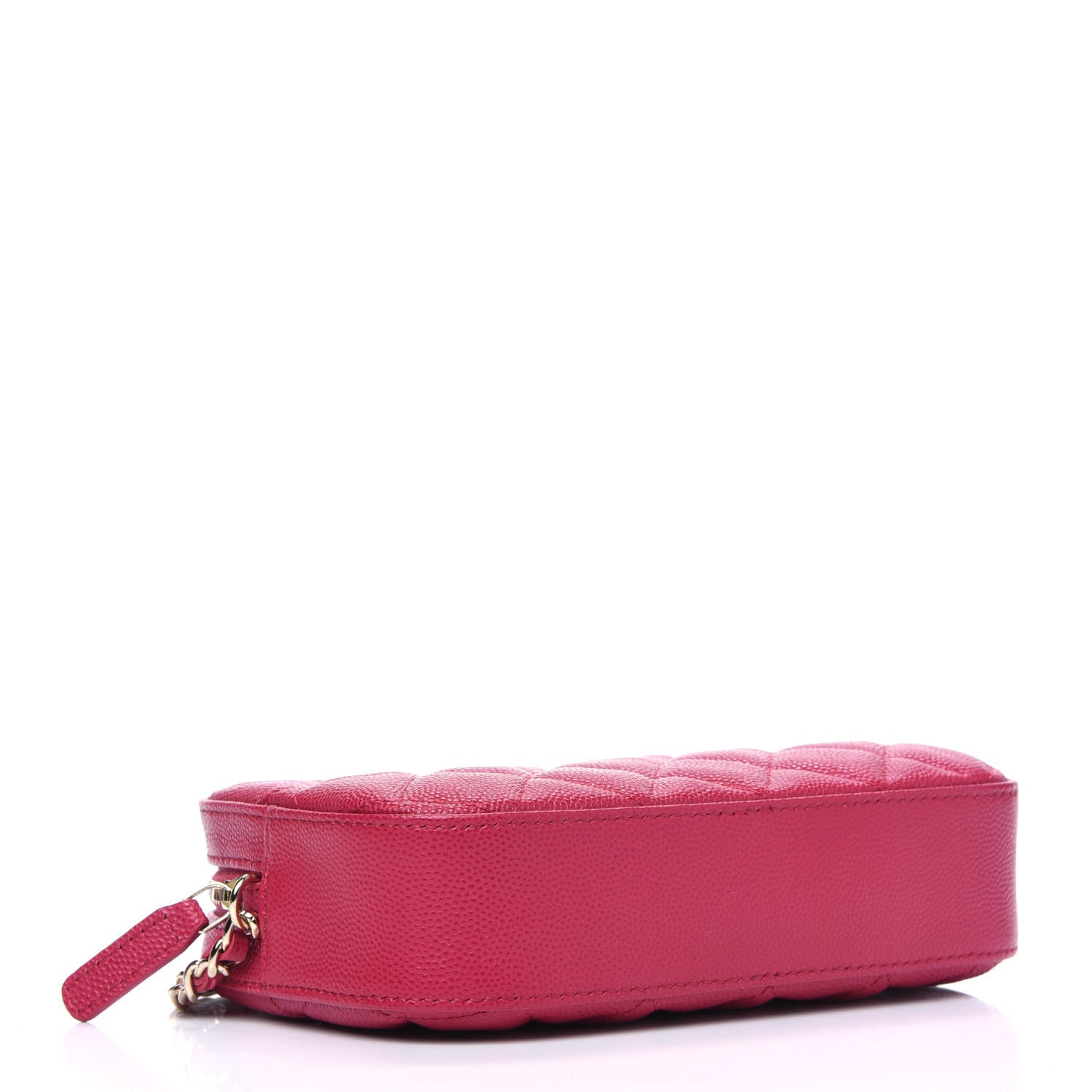 Chanel Caviar Quilted Camera Case Dark Pink 3 of 5