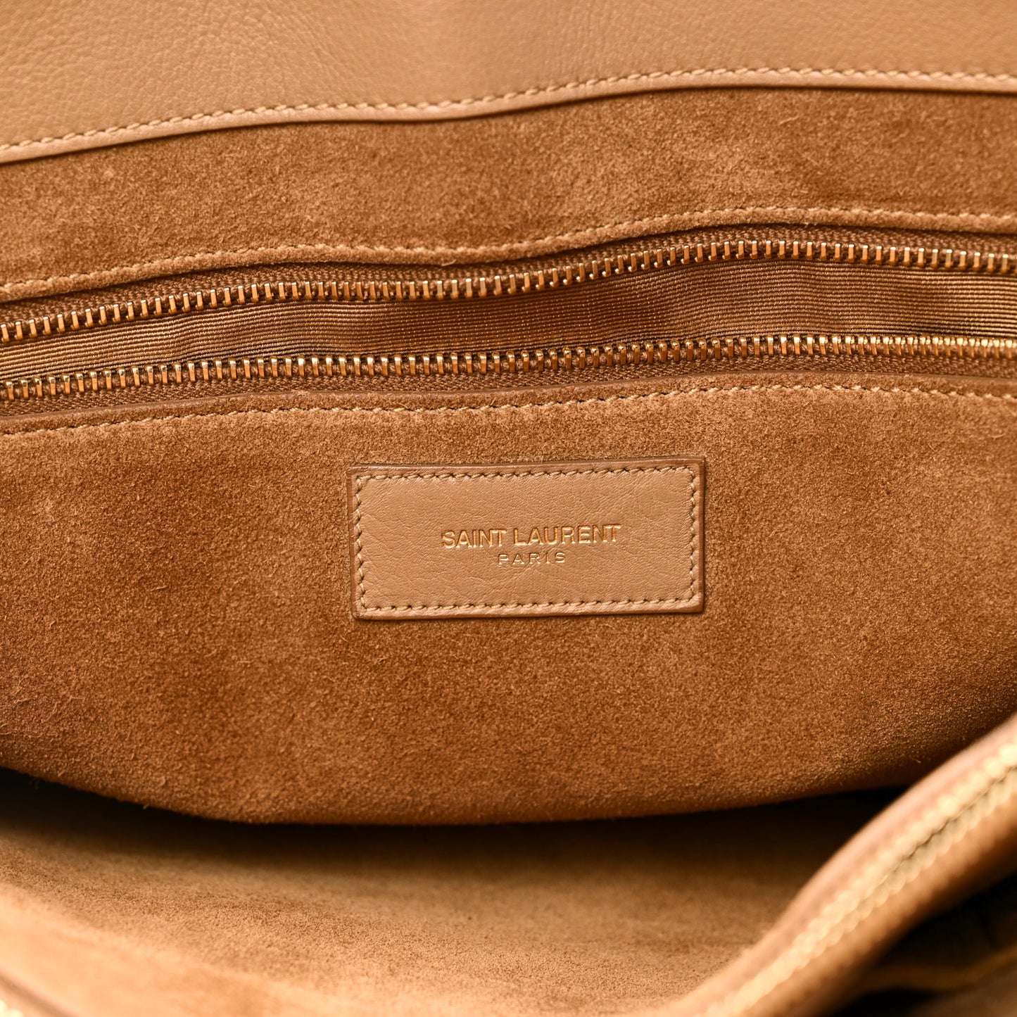 Calfskin Large Sac de Jour Carryall Tan