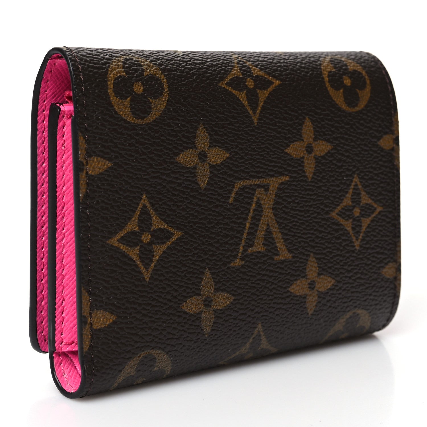 Louis Vuitton Monogram 2022 Christmas Animation Seoul Victorine Wallet Fuchsia 3 of 11