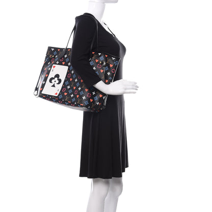 Louis Vuitton Game On Neverfull MM Black 2 of 10