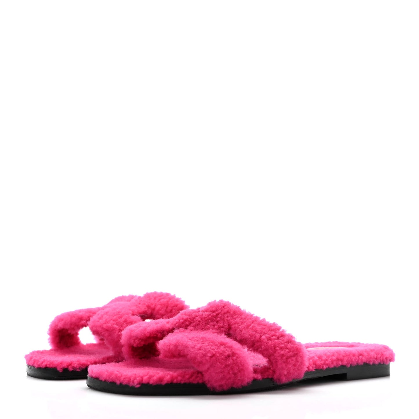 Woolskin Oran Sandals 38 Rose Fuchsia