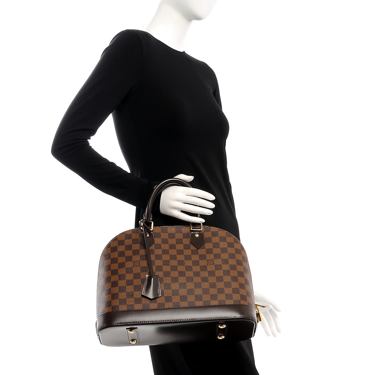 Louis Vuitton Damier Ebene Alma MM 2 of 8