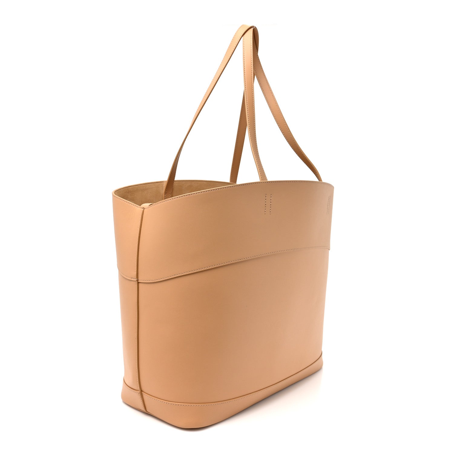 Salvatore Ferragamo Ferragamo Calfskin Charming Tote Light Camel 3 of 11