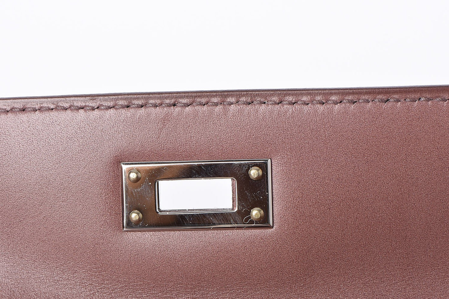 Tadelakt Kelly Cut Clutch Pochette Griolet
