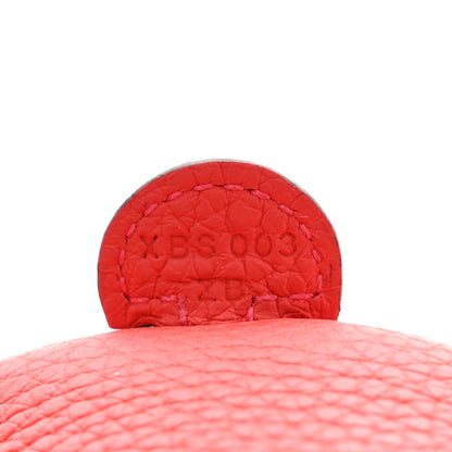 Hermes Taurillon Clemence Evelyne TPM Rouge Casaque 7 of 11