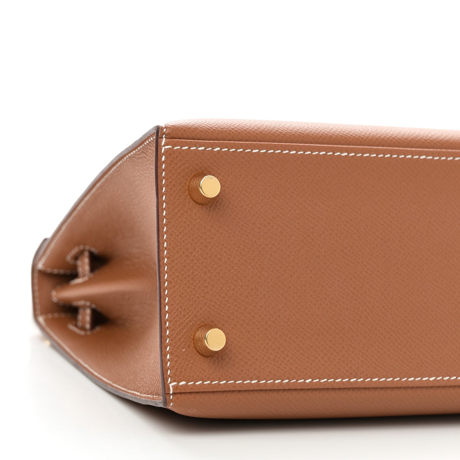 Hermes Epsom Kelly Sellier 25 Gold 9 of 10