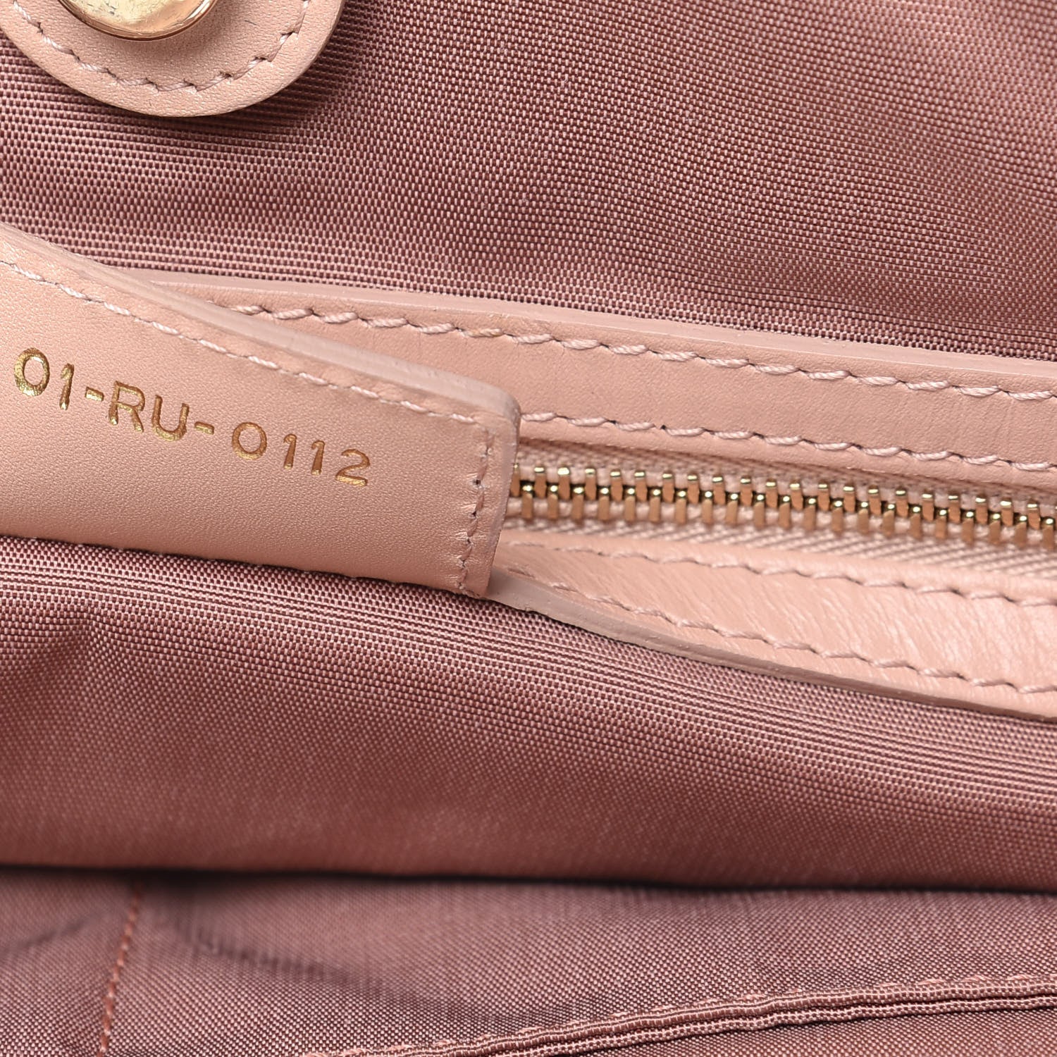 Christian Dior Coated Canvas Cannage Medium Panarea Tote Rosato 7 of 10
