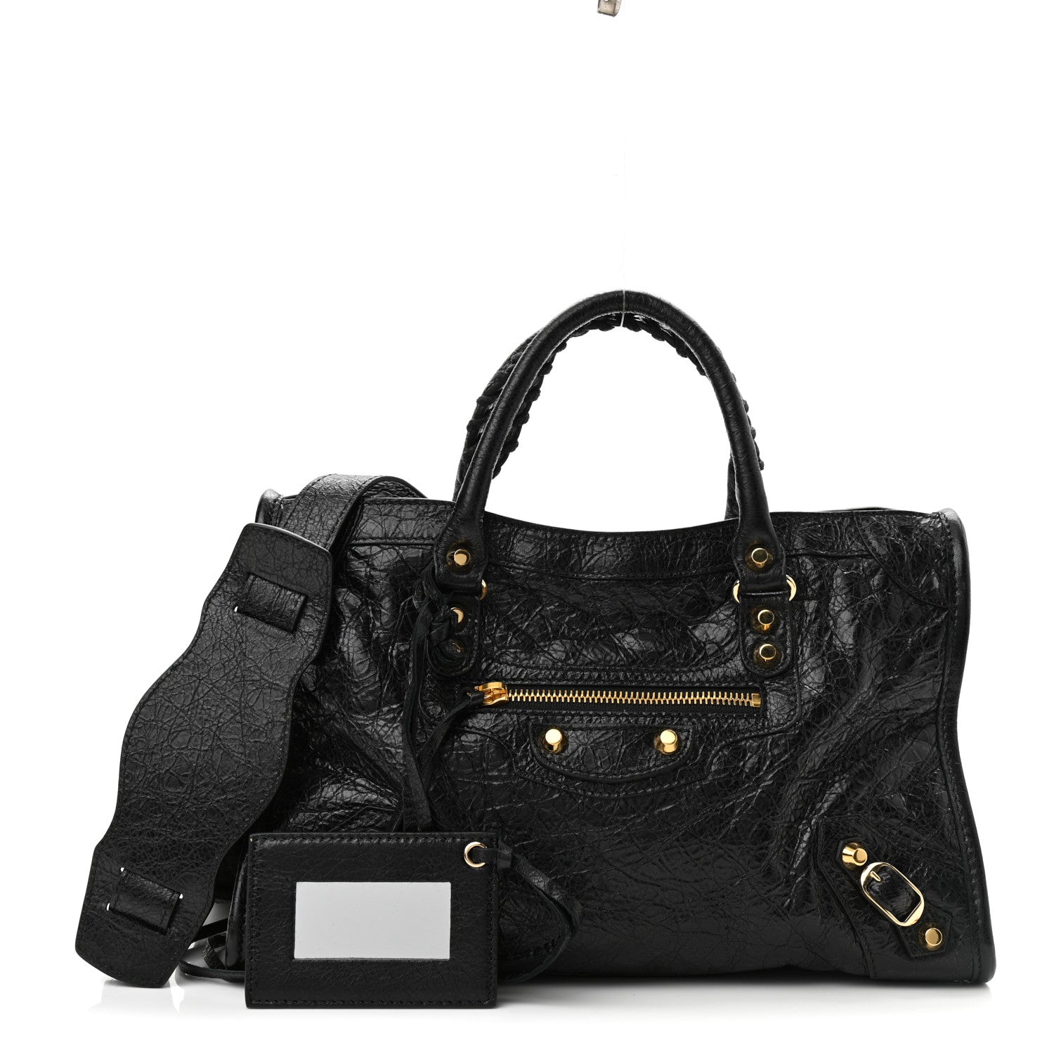 Balenciaga Agneau Classic Gold Hardware S City Black 1 of 9