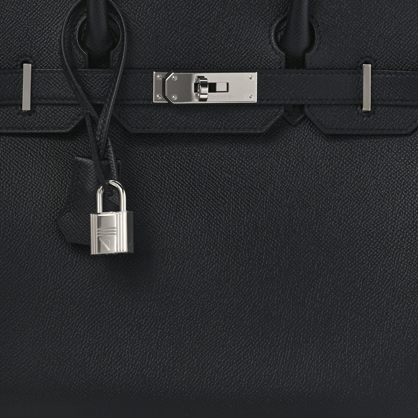 Epsom Birkin 30 Black
