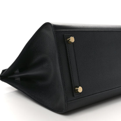Hermes Epsom Birkin Sellier 30 Black 9 of 13