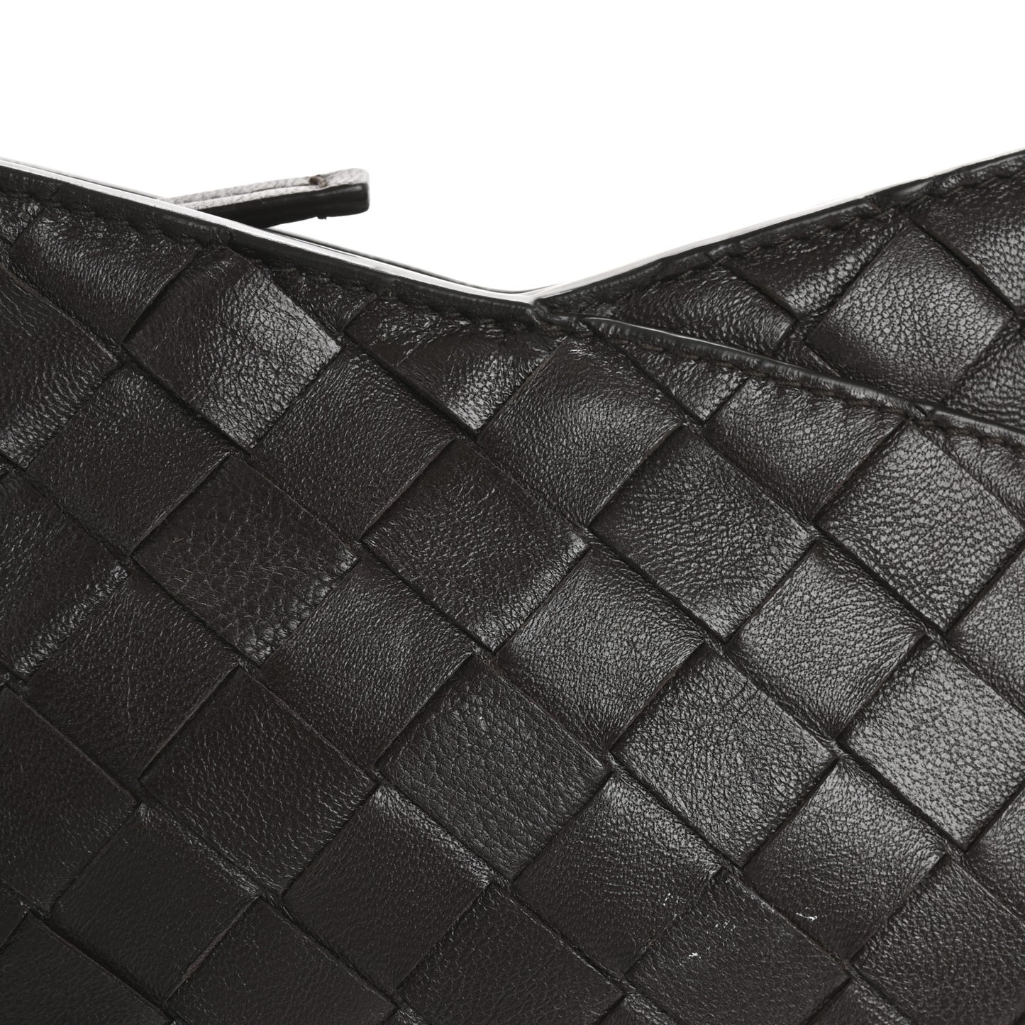 Nappa Intrecciato Mini Solstice Shoulder Bag Fondant